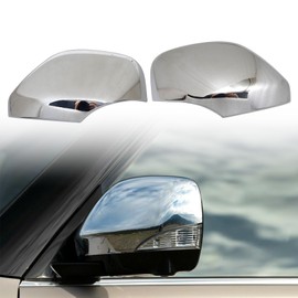 FZJDSD Rearview Mirror Guard Covers ABS Chrome Compatible with Infiniti QX56 QX80 5.6L 2013-2023