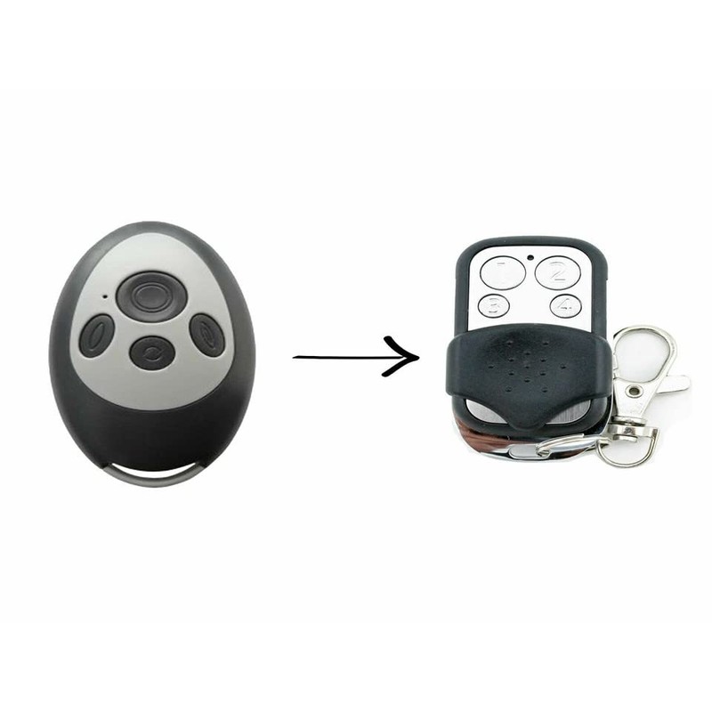 [2 Pack] TAVICE SEIP Remote TM60 SKR433-1 SKRJ433 Compatible Garage/Gate