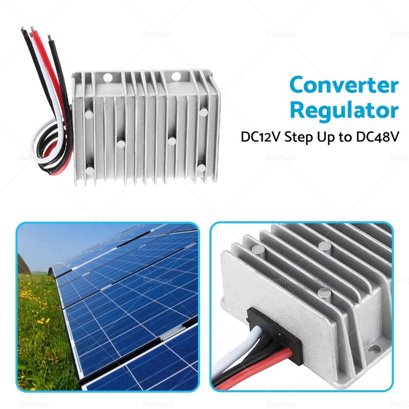 ALL IN RED BOX Waterproof DC 12V Step Up to