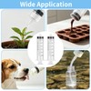 Pack of 3 Large Syringe 60ml Tube, Multifunctional Plastic Syringe