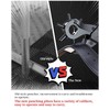 Leather Hole Punch, Belt Hole Puncher for Leather, Revolving Punch