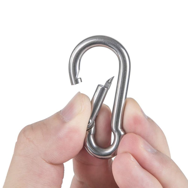 2 inch Flag Pole Clip M5 Spring Snap Hooks 304