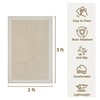 YDKGL 2x3 ft Washable Entryway Rug，Non Slip Backed Small Area