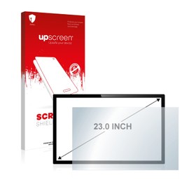 upscreen 23 inch screen protector for 23.0 inch touch panel PCs (58.42 cm) [495 x 310 mm, 16:10] - crystal clear, anti-scratch, anti-fingerprint