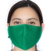 Headmost Comfymask 3 Layer Large Fabric Facemask: Water Repellent, Washable,