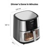 CHEFMAN Easy-View Air Fryer – 8 Qt Family Size with