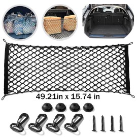 QUAYUB Rear Trunk Envelope Style Organizer Cargo Net for HYUNDAI PALISADE 2020-2025