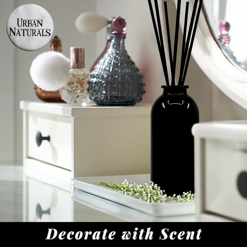 Urban Naturals Lavender Cedarwood Reed Diffuser Oil Set with Reed