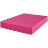 AMEHA Double Fitted Sheet - Pink Bed Sheets Extra Deep