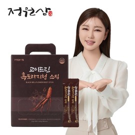 Jeongwon Sam 정원삼 고이드린 흑도라지청 100포 1박스 (대용량) Jeongwon Sam Goidrin Black Bellflower Syrup 100 packets 1 box (Large size)