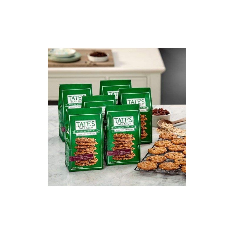 SUPOOBE Tates Cookies Oatmeal Raisin