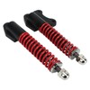 Scooter Shock Absorber Stainless Steel Spring Black Red Safe Stable