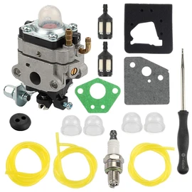 Fremnily Compatible with Carburetor for Honda 4 Cycle Engine GX31 GX22 FG100 16100-ZM5-803 GCA91 Carb with Carb Adjustment Tool Fuel Line Kit
