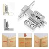 ANBOO Pack of 8 Cupboard Hinges with Soft Close, Hydraulic
