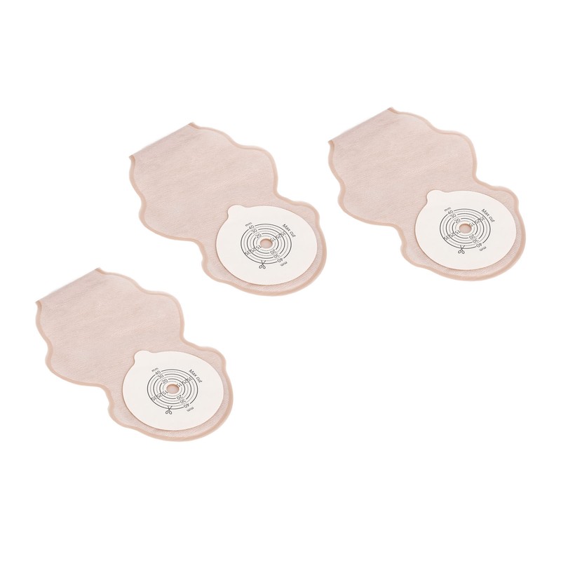 10pcs Children Ostomy Bag Odor Control Disposable Comfortable Disposable Colostomy