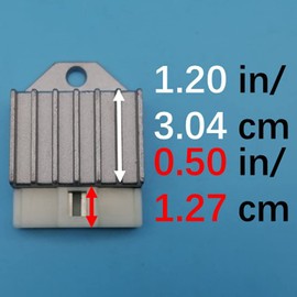 Tuzliufi Voltage Regulator Rectifier Compatible with Yamaha Enticer Mountain Max Ovation Phazer SX SRX Venture V-Max 340 410 480 500 570 600 700 750 800 ST Lite LE GT ER R SS Electric II 1992-1999 2000 2001 Z620