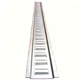 for 5 Ft E-Track Tie-Down Rail System, Galvanized for Truck/Trailer (5' E-Track)