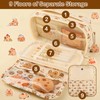 Pencil Case, Capy Pencil Case, Transparent Theme Stationery Comes with