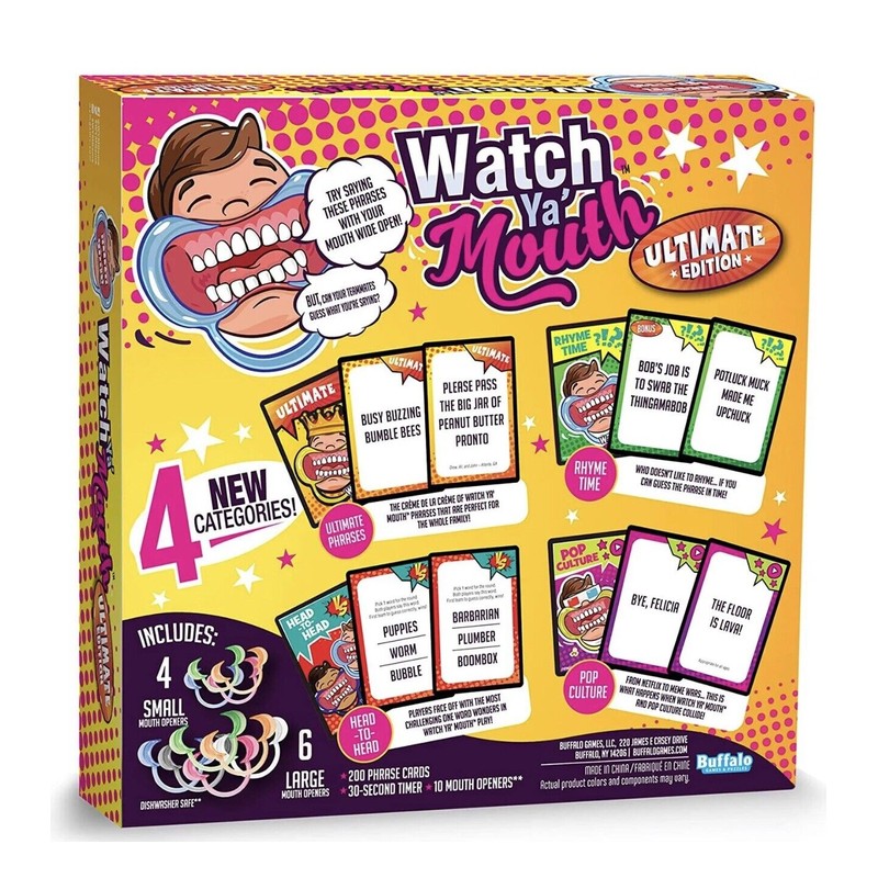 Watch Ya Mouth Ultimate Edition By: Buffalo Games & Puzzles;