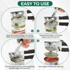 Roryimke Commercial Can Opener Manual Heavy Duty Stainless Steel Handheld