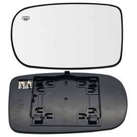 Charger Driver Side Heated Mirror Glass Compatible with 2011-2021 Dodge Challenger Charger Chrysler 200 300 Left Power Heated Convex Mirror Glass 68101147AA