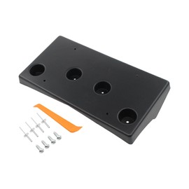 DooFig Front Bumper License Plate Brackets Mounting Holder Frame for Chevy Equinox 2018-2021 w/Screws Hardwares