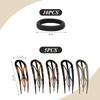 5 Pieces Of Hairpins And 10 Pieces Of Elastic Hair