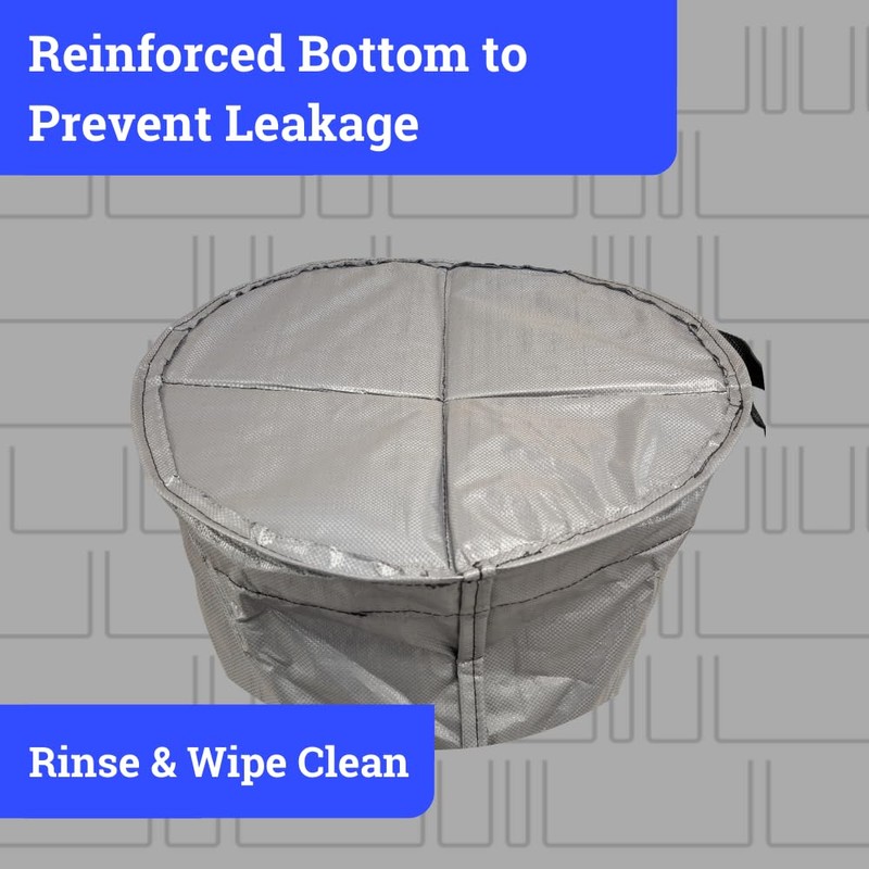 DURASACK Heavy Duty Valet Trash Bag Janitorial Commericial Cleaning Stand-Up