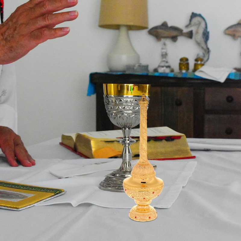 Zerodeko Catholic Holy Water Bottles for Baptism Weddings Confirmations Christian
