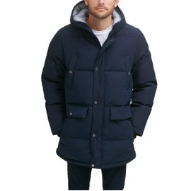 Dockers Men's Arctic Cloth Heavyweight Parka, Navy, XX-Large