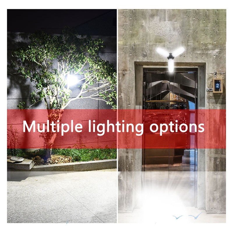 Solar Foldable Light 60LED 3 Leaf USB Rechargeable Solar Powered