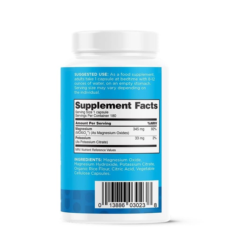 nbpure Mag O7 Oxygen Digestive System Cleanser Capsules, 180 Count