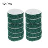 sourcing map 12pcs Scrubber Scouring Pads 180 Grits 2 Inch