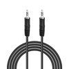 FITE ON 6ft Black 3.5mm 1/8" Audio AUX Cable Cord