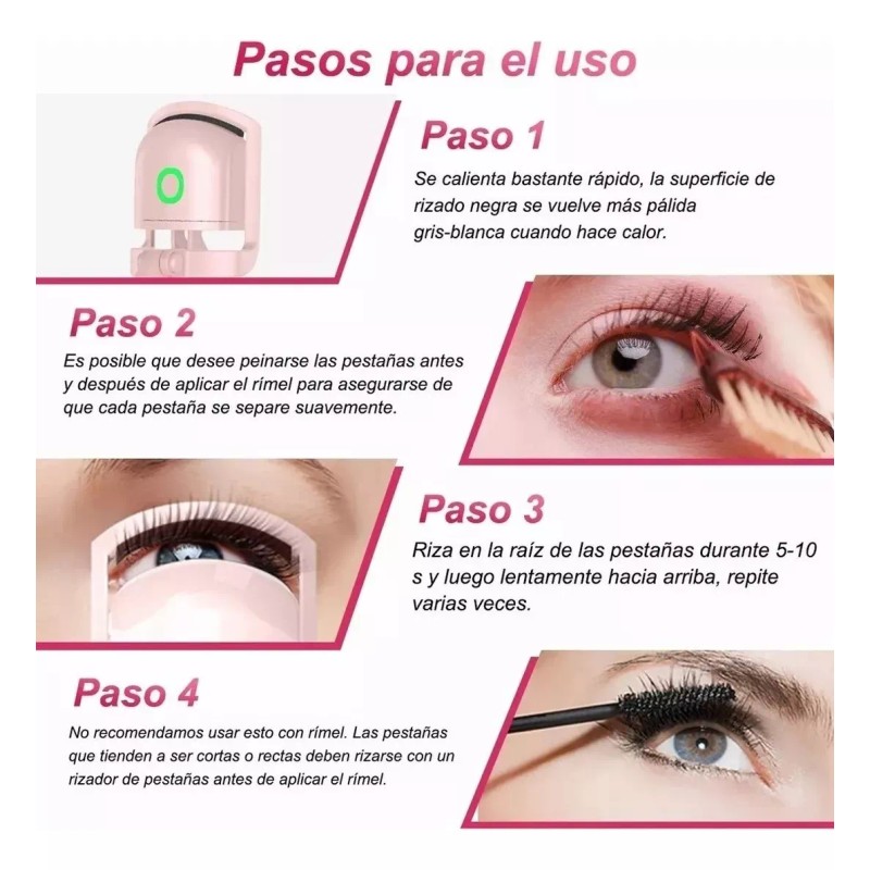 GS Rizador Enchinador Térmico Recarga + Regalo Delineador Negro