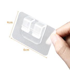 Oiieco Pack of 30 Car Mat Holders, 30 Pieces, Multi-Purpose Floor Mats Mounting Stickers, Non-Marking Car Carpet Clips, Car Floor Mats Mounting Stickers, Fix Clips for Floor Mats