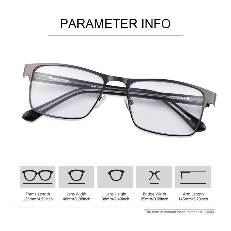MIRYEA Transition Photochromic Nearsighted Binoculars for Men Women Myopia Myopia