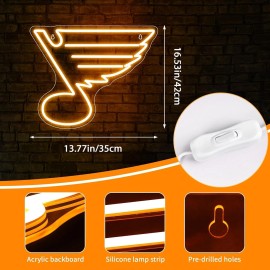 Outdoor Options Co St. Louis Blues LED Light Sign Eco friendly in stock