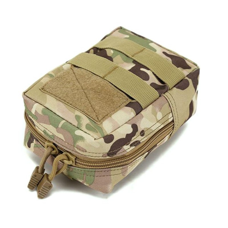 Multicam Camo Tactical MOLLE Utility Pouch Belt Camouflage Admin Tool