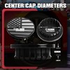 InTimesAuto 59MM 2.3 Inch Wheel Center Caps Rim Wheel Center