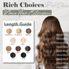Rich Choices Nanoring Extensions 40 cm #2 Dark Brown -