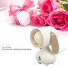 Handheld Fan Cute Cartoon Dog Shaped 3 Speeds Rechargeable Portable