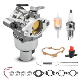 20 853 33-S Carburetor Fit for Kohler SV600 SV590 SV540 SV540S SV620 SV610 SV541 SV601 CV490 15-22 HP Engine, Lawn Tractor Carb with Oil Drain Valve Tune Up Kit