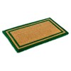 Kempf Green Border Coco Coir Doormat - Heavy Duty Doormats