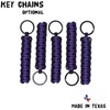 BubbasGarageTv - Paracord Grab Handles for 2021+ Ford Bronco (Purple)