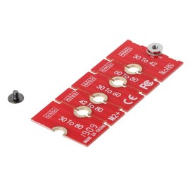 RingBuu - Extended Bracket, M2 M2PLUS NGFF NVME M.2 Extended Transfer 2230, 2242, 2260, 2280 Aircraft M2 Change Long Size NVME NGFF M.2 U.2 M3 M.3 SSD