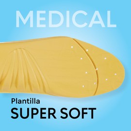 Plantillas Super Soft Extra Suaves para Pies Delicados: Confort y Soporte para Artritis y Fascitis Plantar, Tallas 27-28