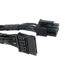 Zahara 6 Pin to 3X SATA Power Cable for EVGA