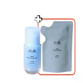 Hanyul 한율 어린쑥 속수분 쑥히알 세럼 40ml(+리필 파우치 40ml+딜리백 키링) Hanyul Young Essence of Korea Soothing Serum 40ml(Incl. Refill Pouch 40ml & Dilly Bag Keyring) [Serum 40ml + Refill Pouch 40ml + Dilly Bag Keyring]