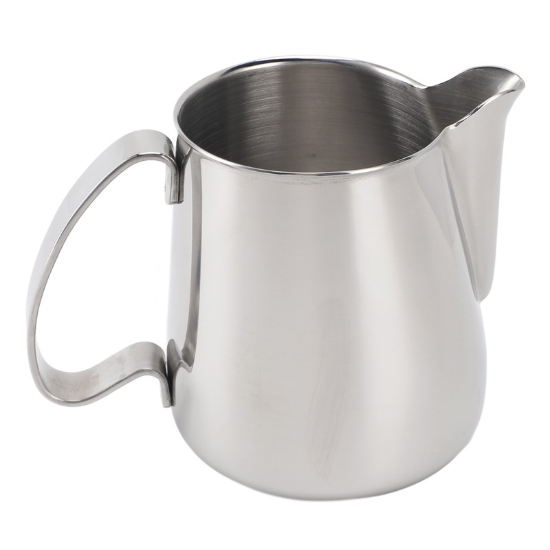 Milk Frothing Pitcher 304 Stainless Steel Dripless Spout Coffee Milk